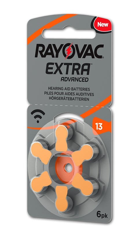 RAYOVAC    13MF, mercury free, 1.4V, 6 13MF