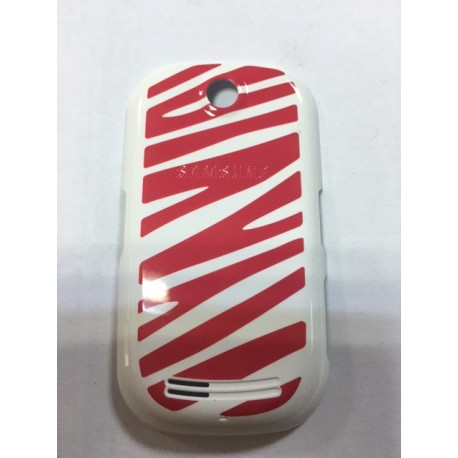 Samsung S3650 Battery Cover pink white ORIGINAL