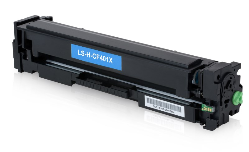 Συμβατό Toner για HP, CF401X, 2.3K, κυανό TON-CF401