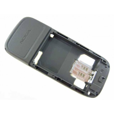 Nokia 1208/1209 MiddleCover black ORIGINAL