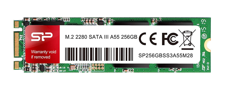 SILICON POWER SSD A55, 256GB, M.2 2280, SATA III, 560-530MB/s SP256GBSS3A55M28