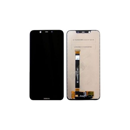 Nokia 8.1 Lcd+Touch Screen w/o Frame Black GRADE A