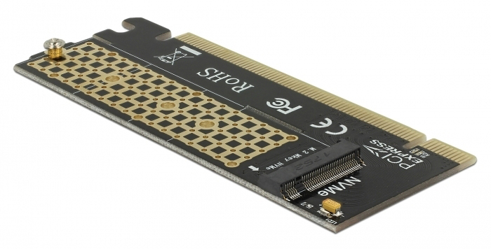 DELOCK Κάρτα Επέκτασης PCIe x16 σε NVMe M.2 Key M 90300