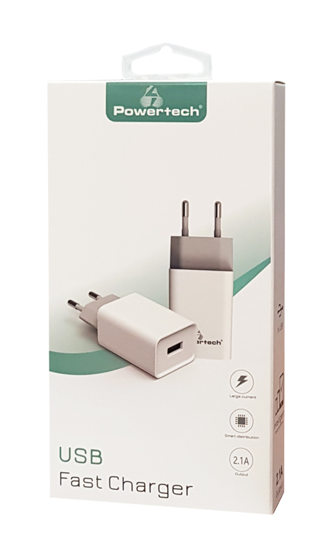 POWERTECH   PT-761, USB, 2.1A,  PT-761