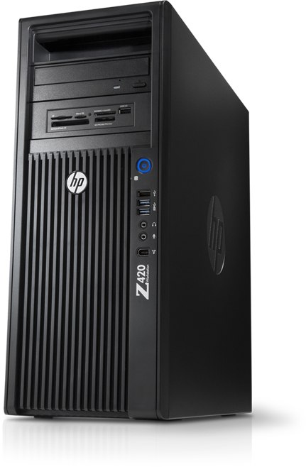 HP Z420 Xeon E5-1650 (6-Cores)/8GB/1TB HDD/DVDRW/Quadro NVS 450