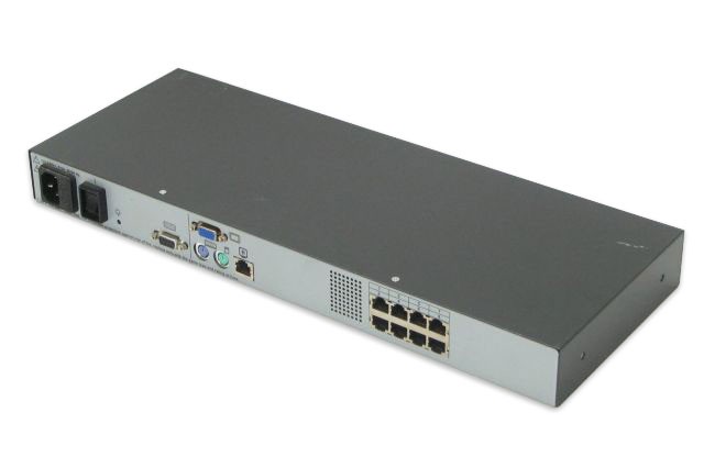 SWITCH HP KVM Server Console Switch 8-Ports w/ rkmnts