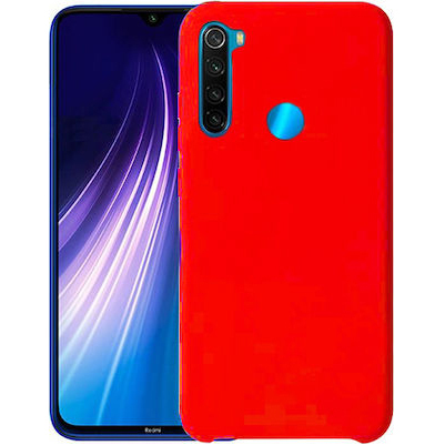 My Colors Liquid Silicon For Xiaomi Note 8T Red