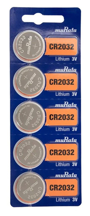 MURATA   CR2032, 3V, 5 E2358808