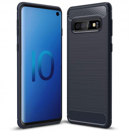 Samsung Galaxy A02S Testa Carbon Silicone Black