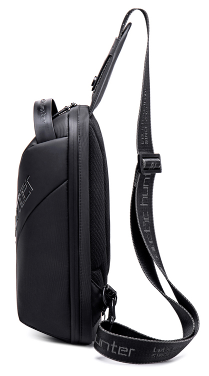 ARCTIC HUNTER τσάντα Crossbody XB00121, 5.5L, μαύρη XB00121-BK