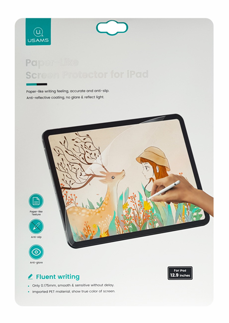 USAMS Screen protector US-BH683 για iPad 12.9 BH683ZLMXX01