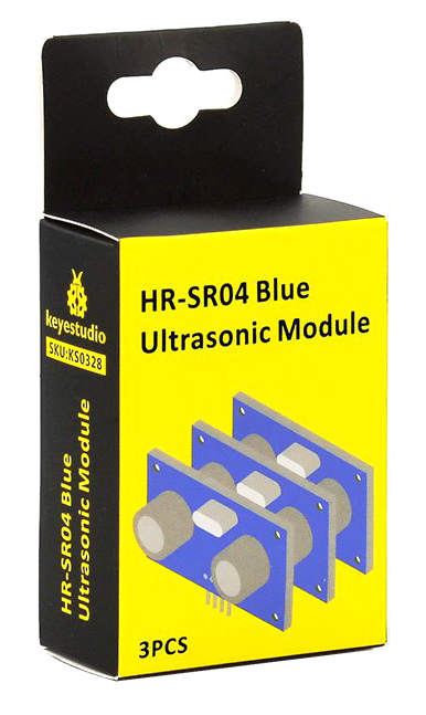 KEYESTUDIO HR-SR04 ultrasonic module KS0328, μπλε, 3τμχ KS0328