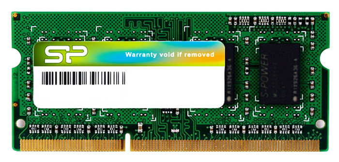 SILICON POWER  DDR4 SODimm SP008GBSFU320X02, 8GB, 3200MHz, CL22 SP008GBSFU320X02