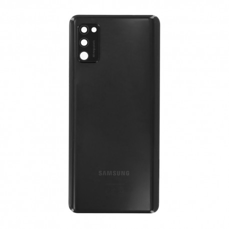 Samsung Galaxy A41 BatteryCover+Camera Lens Black ORIGINAL