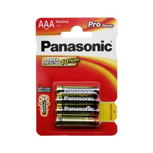  Alkaline Pro Power Panasonic AAA LR03 (4 .)