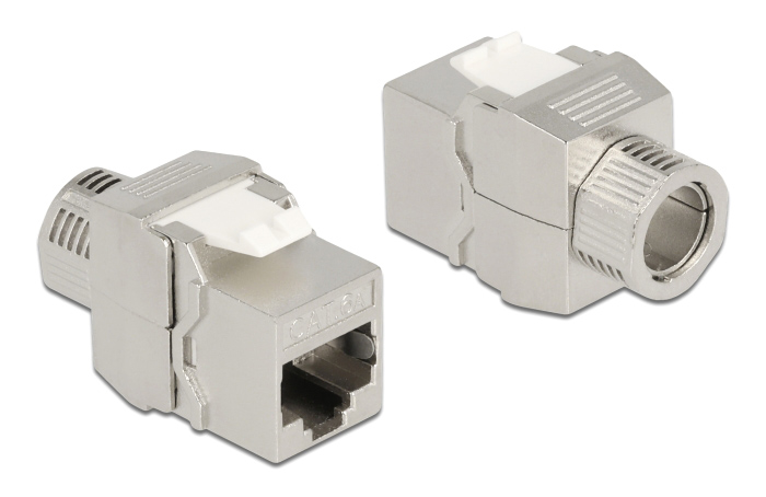 DELOCK keystone module RJ45  LSA 87032, Cat.6A,  87032