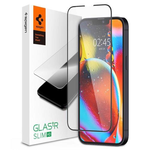 Tempered Glass Full Face Spigen Glas.tR Slim HD FC Apple iPhone 13/ 13 Pro/ 14  (1 .)