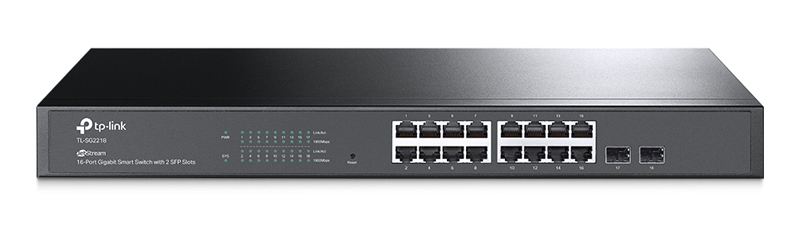 TP-LINK JetStream smart switch TL-SG2218, 16-Port Gigabit, Ver. 1.0 TL-SG2218