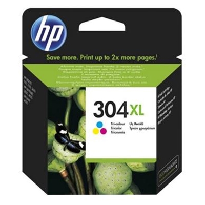 HP Μελάνι Inkjet No.304XL Tri-colour (N9K07AE) (HPN9K07AE)