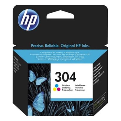 HP  Inkjet No.304 Tri-colour (N9K05AE) (HPN9K05AE)