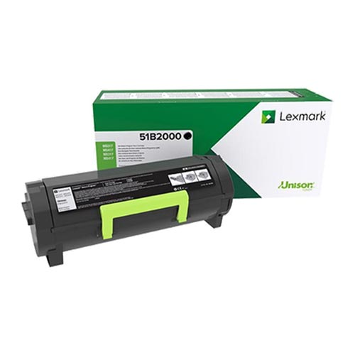 LEXMARK MS/MX317/417/517/617 TONER BLACK 2.5K (51B2000) (LEX51B2000)