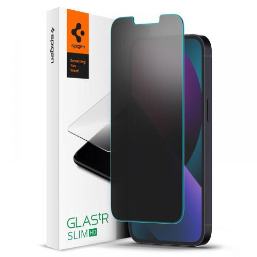 Tempered Glass Full Face Privacy Spigen Glas.tR Slim HD Apple iPhone 13/ 13 Pro/ 14 (1 .)