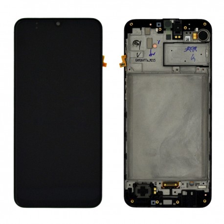 Samsung Galaxy M21 Lcd+Touch+Frame Black ORIGINAL