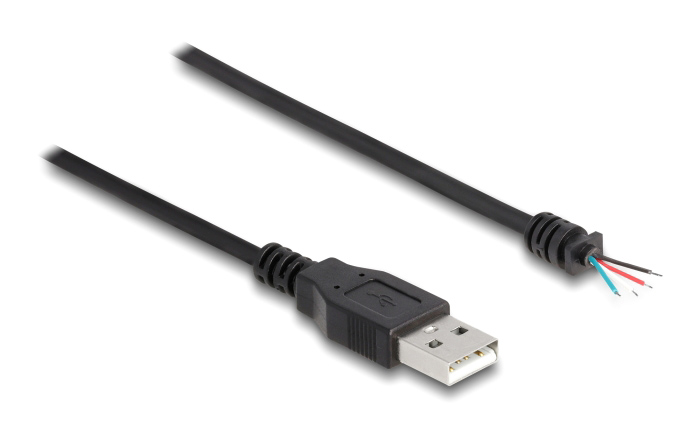 DELOCK  USB 64184   , 28 AWG, 1m,  64184