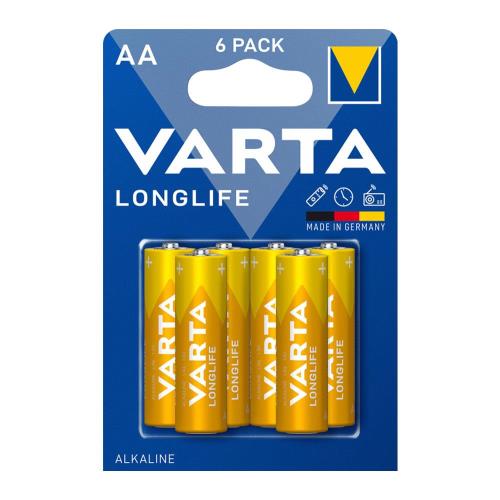  Alkaline Varta Longlife AA LR06 (4+2 .)