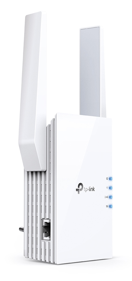 TP-LINK WiFi 6 range extender RE505X, AX1500 dual-band, Ver: 1.0 RE505X