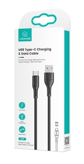 USAMS  USB-C  USB US-SJ501, 10W, 1m,  SJ501USB01