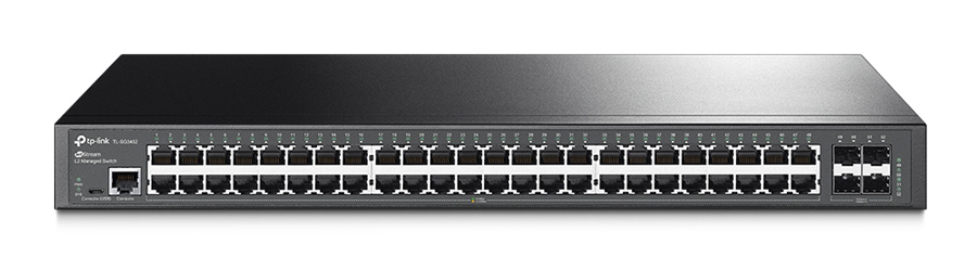 TP-LINK JetStream L2 managed switch TL-SG3452, 48-Port, 4x SFP, Ver 1.0 TL-SG3452