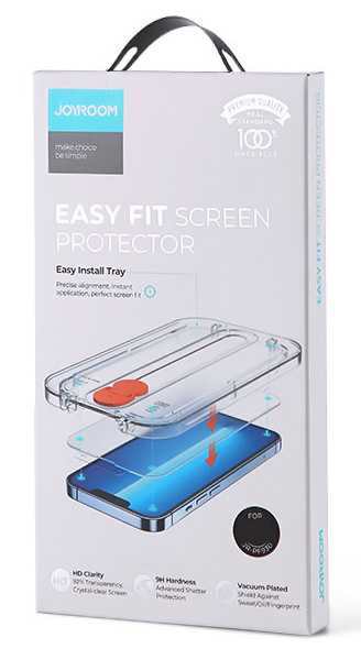 JOYROOM tempered glass 9H  kit   iPhone 12 Pro Max JR-PF931