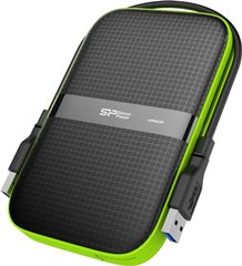 SILICON POWER EXTERNAL HDD 2,5 4TB ARMOR A60, USB3.1, POWER VIA USB, BLACK, 3YW.