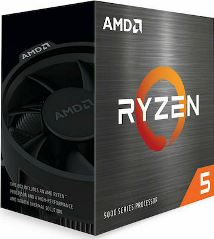 AMD CPU RYZEN 5 5600X, 6C/12T, 3.7-4.6GHz, CACHE 3MB L2+32MB L3, SOCKET AM4, BOX, FAN, 3YW.