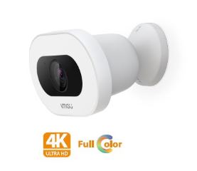 IMOU IP CAMERA KNIGHT 4K COLOR IPC-F88FIP-V2, OUTDOOR, 1/2.8 UHD 8MP CMOS, ICR, H.265/H.264, 16X DIGITAL ZOOM, 2.8MM LENS, IR 30M, DC12V, DUAL WIFI 6, IP66, MICRO SD, MIC&SPEAKER, HUMAN DETECTION, ACTIVE DETERRENCE,LIGHT 600LM&110DB SIREN,ONVIF, 2YW