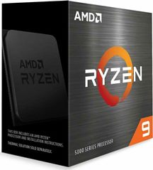 AMD CPU RYZEN 9 5900X, 12C/24T, 3.7-4.8GHz, CACHE 6MB L2+64MB L3, SOCKET AM4, BOX, 3YW.