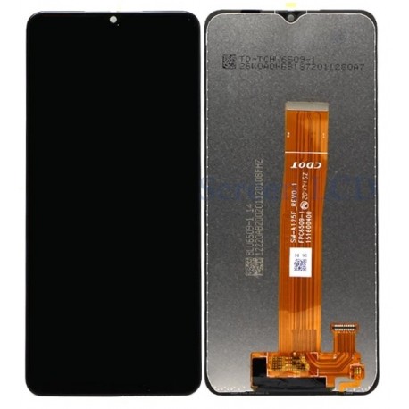 Samsung Galaxy A12 Nacho/A127F Lcd+Touch No Frame Black GRADE A