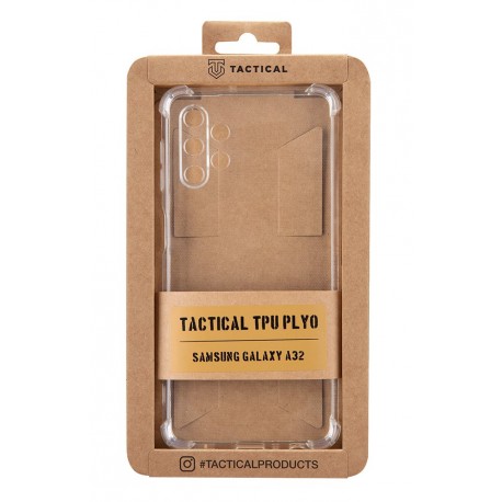 Samsung Galaxy A32 5G Tactical Silicone Pylo Transparent