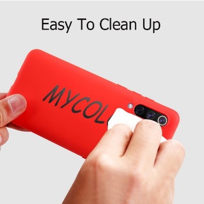 My Colors Liquid Silicon For Xiaomi Mi Note 10 Lite Red