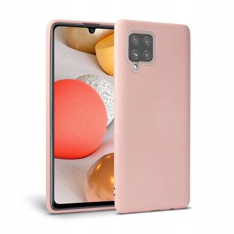 My Colors Liquid Silicon For Samsung A42 Pink