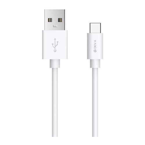   USB 2.0 Devia EC066 USB A  USB C 2m Smart 