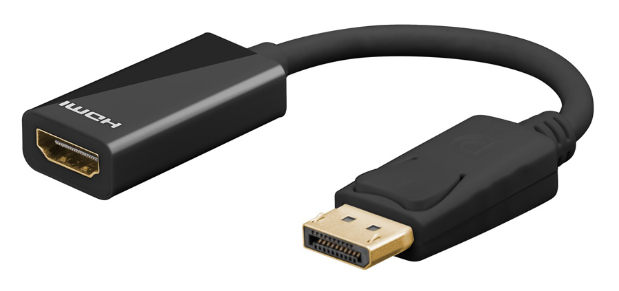 GOOBAY  DisplayPort  HDMI 67881, 8K, 0.1m,  67881