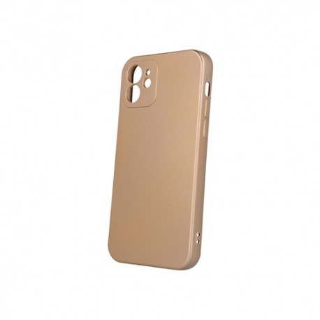 Apple iPhone 12 Testa Metallic Silicone Gold