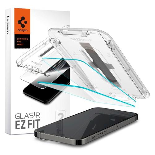 Tempered Glass Full Face Spigen Glas.tR EZ-FIT Apple iPhone 14 Pro Max  (2 .)