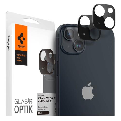 Tempered Glass Full Face Spigen Glas.tR Optik    Apple iPhone 14/ 14 Plus  (2 .)