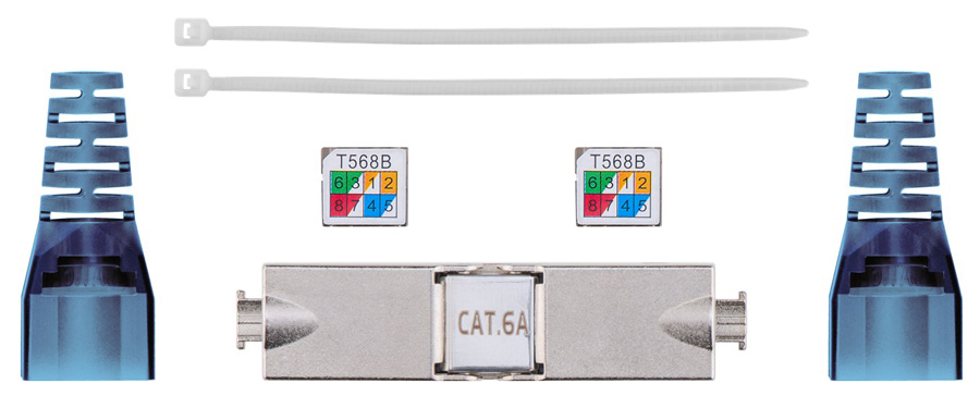 GOOBAY   CAT 6A 79579, STP, toolfree 79579