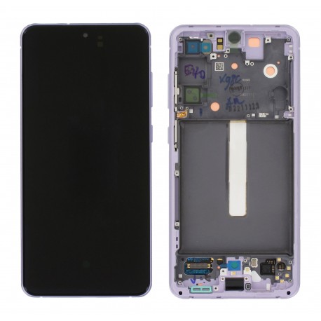 Samsung Galaxy S21 FE 5G Lcd+Touch Screen+Frame Violet ORIGINAL