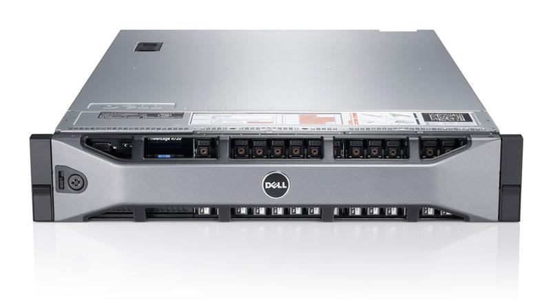 Dell Poweredge R720xd 2 x Xeon E5-2650 v2 (8-Cores)/128GB/H710P-1GB/24xSFF/2x750W/No rails