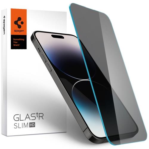 Tempered Glass Full Face Privacy Spigen Glas.tR Slim HD Apple iPhone 14 Pro Max (1 .)